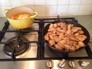 End of step 1 and start of step 3