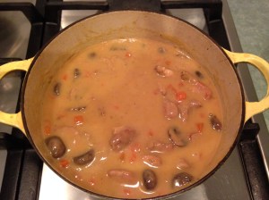 Reheating during step 8