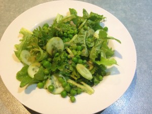 Pea salad 1