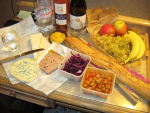 Supper spoils from a local charcuterie