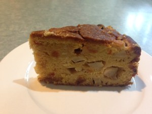Pear apricot cake 2