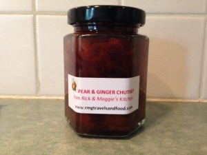 Pear ginger relish 2