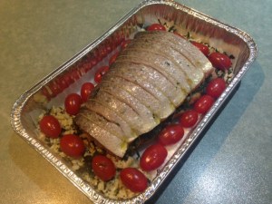 Salmon baked 6