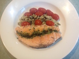 Salmon baked 8